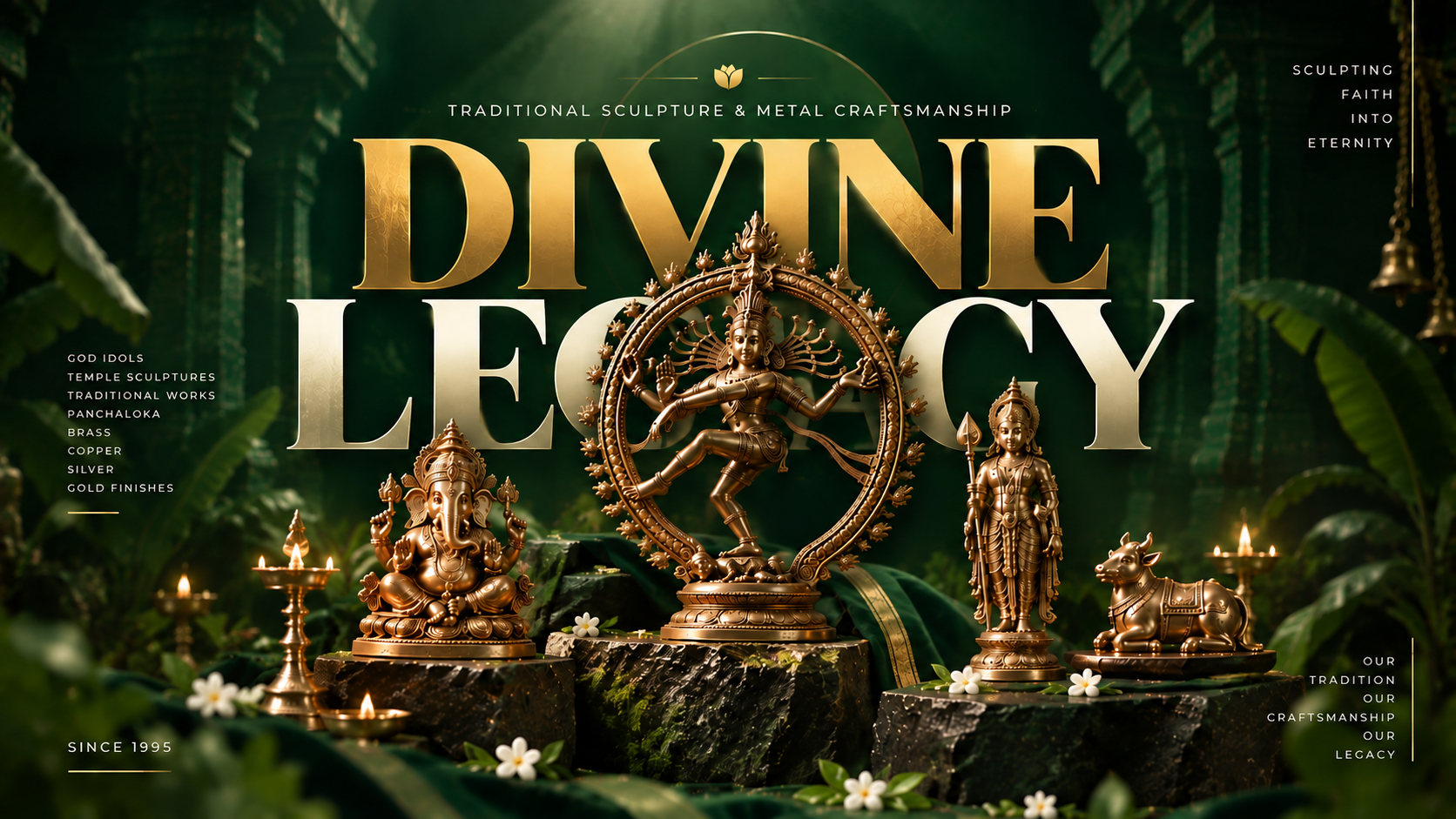 Latha Sirpakalai Koodam — Divine Idols Collection